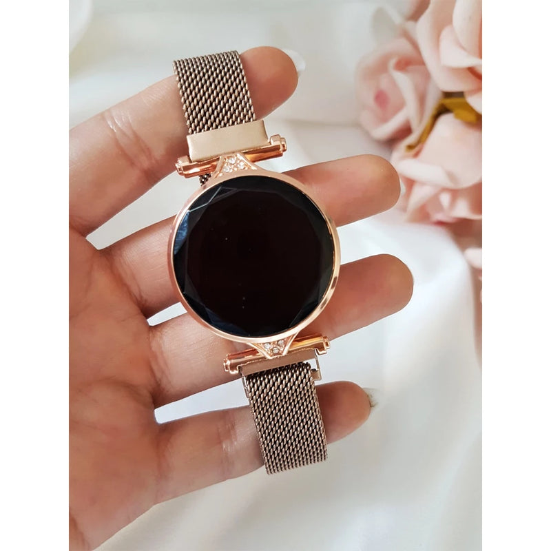 Rose Gold Touch Women's Watch