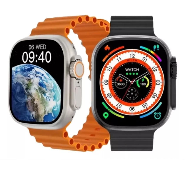 Smartwatch W68+ Ultra Max Watch 8 Ultra Max Relógio Inteligente Série 8 Tela 2.02 49mm Original Lançamento 2023 Película 3D