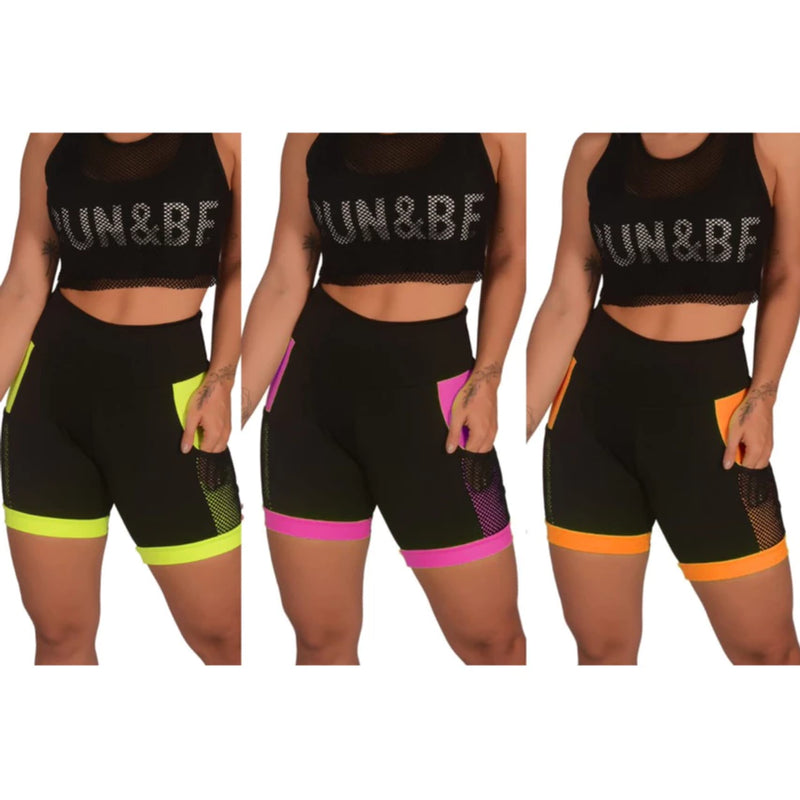 Short Fitness academia B03