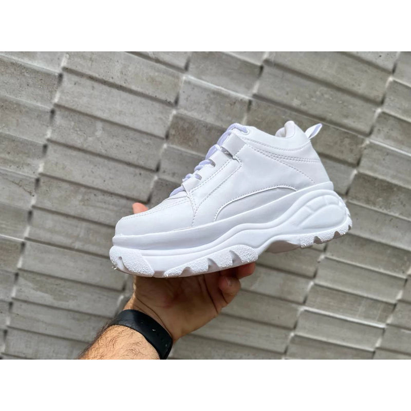 Women's Buffalo Chunky Sneaker White