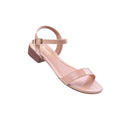 Women's Low Block Sandal with Comfortable Medium Heel Clog