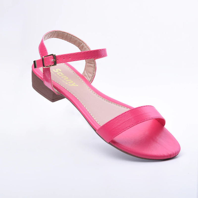 Women's Low Block Sandal with Comfortable Medium Heel Clog