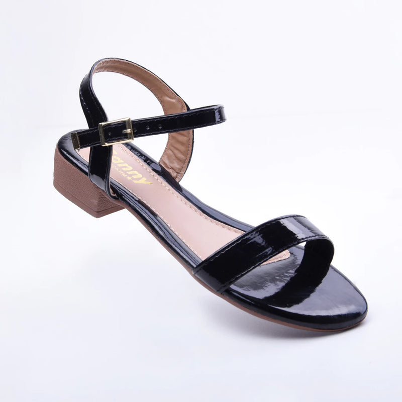 Women's Low Block Sandal with Comfortable Medium Heel Clog