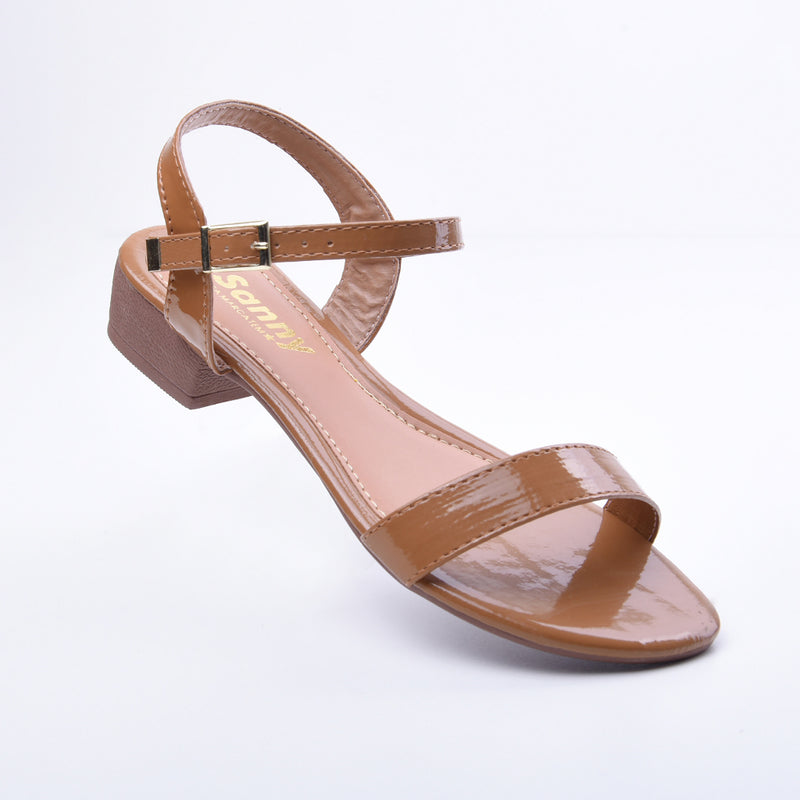 Women's Low Block Sandal with Comfortable Medium Heel Clog