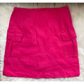 Short Skirt High Waist Side Pocket