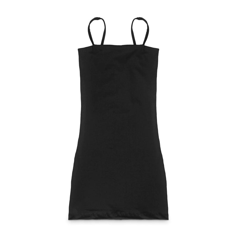 Short Black Strap Dress - Liso Suplex