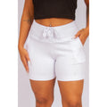 Short Bermuda Women's High Waist Gym