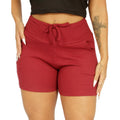 Short Bermuda Women's High Waist Gym