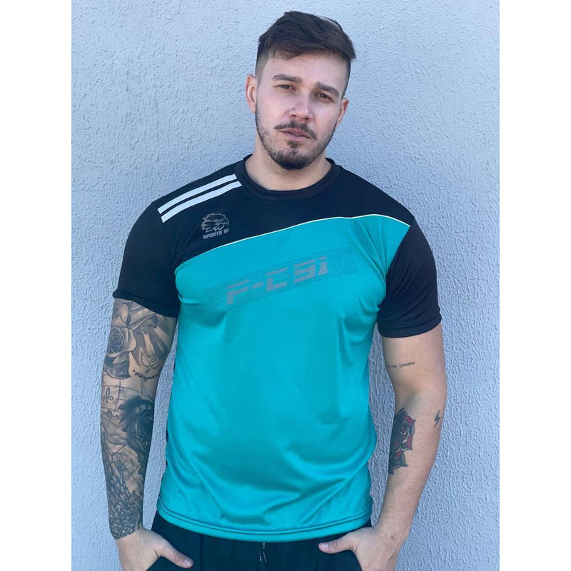 Camiseta DRY FIT Masculina 100% Poliéster Casual Treino Academia Exercícios Esportivos