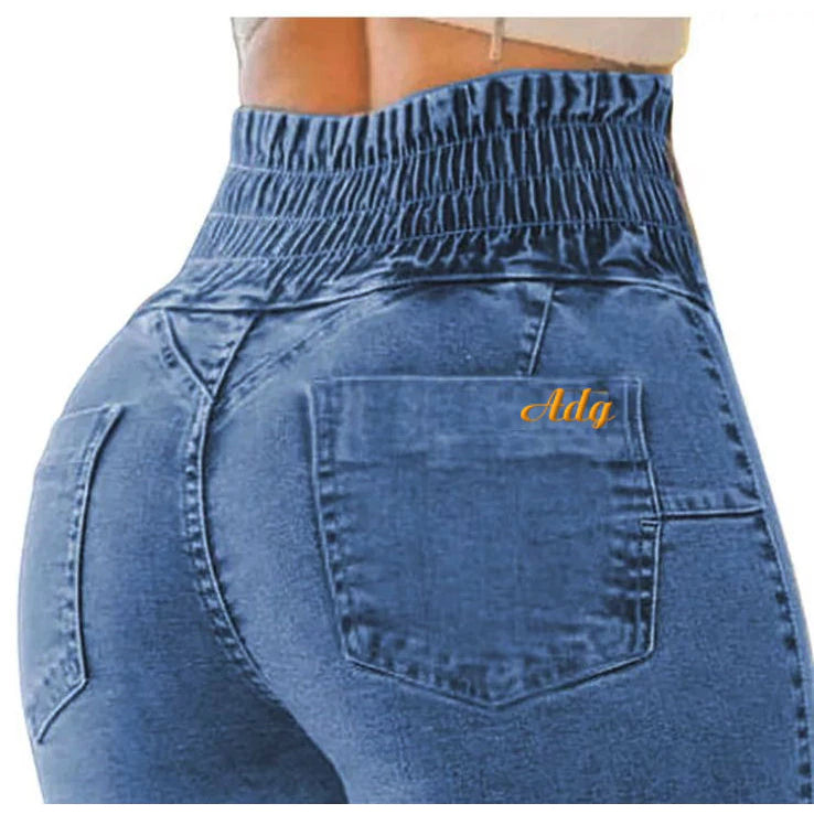 Delt Shor Jeans With Padded Basket Without Foam On The Butt