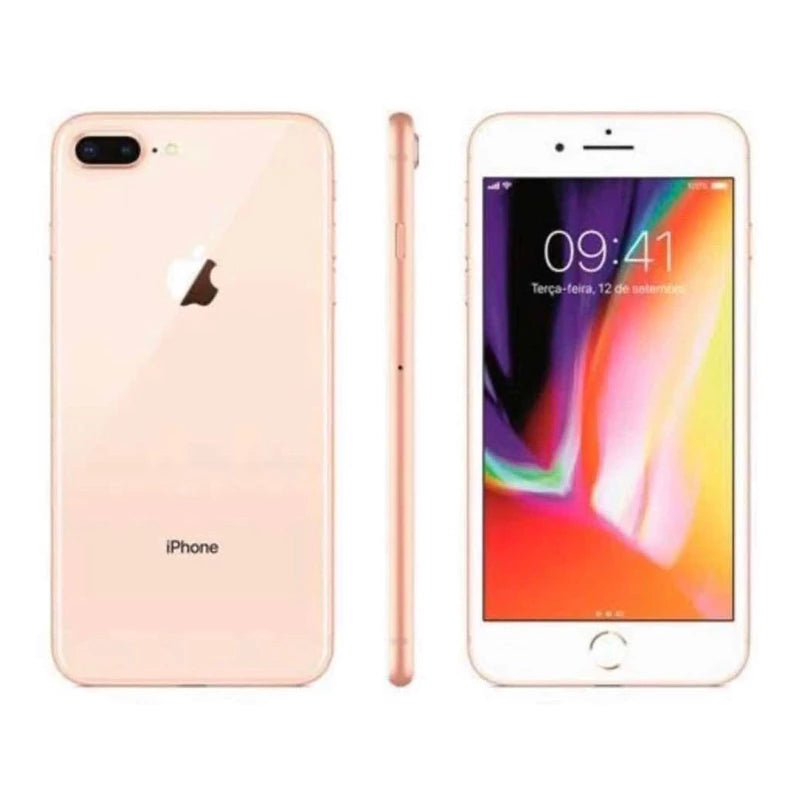 iPhone 8 Plus 64GB vitrine saúde bateria 100% 12x no cartão