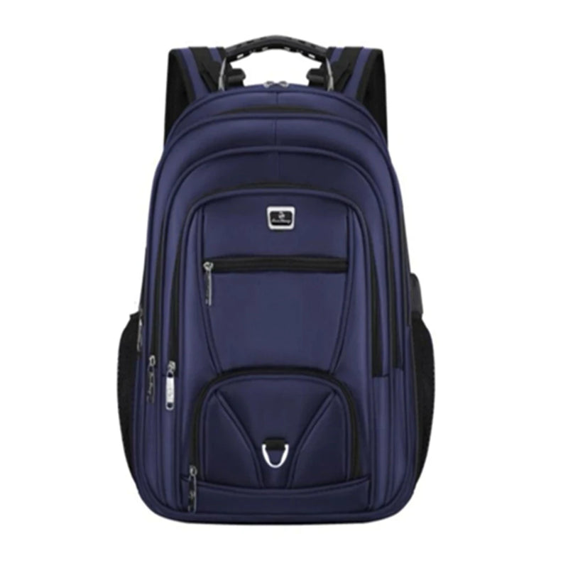 Mochila Bolsa Masculina Feminina Grande Entrada Usb/Fone