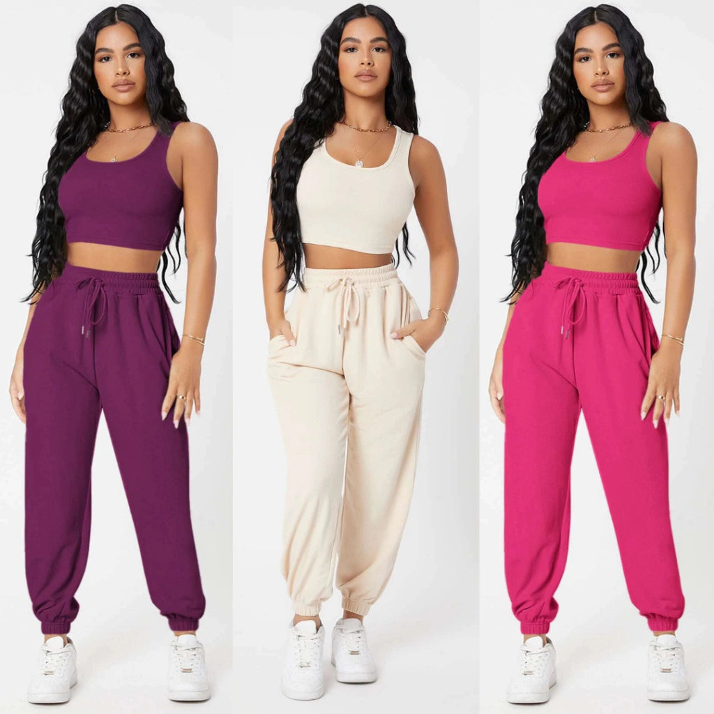 Women's Set Various Colors Pants and Blouse in Exclusive Premium Fabric