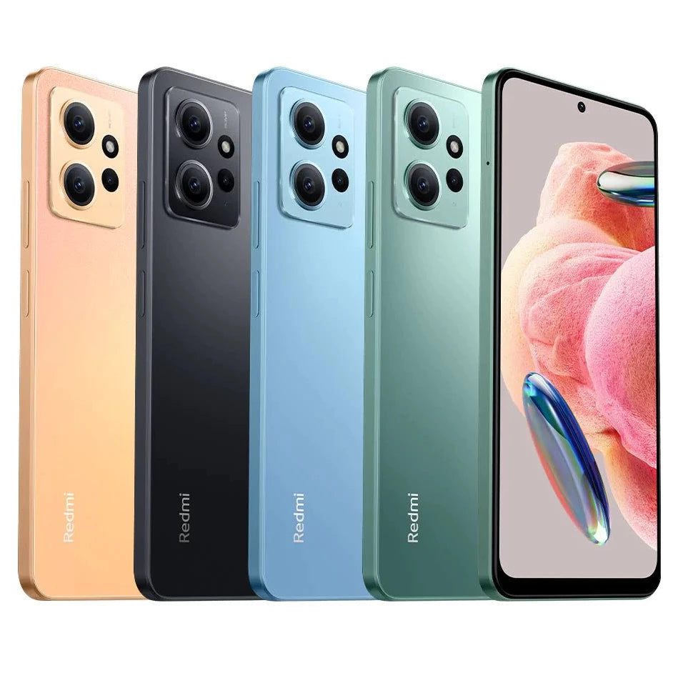 Xiaomi Redmi Note 12 Cell Phone 256/8GB 128/8GB 128/6GB or 128/4GB Ram - Original - Global Version