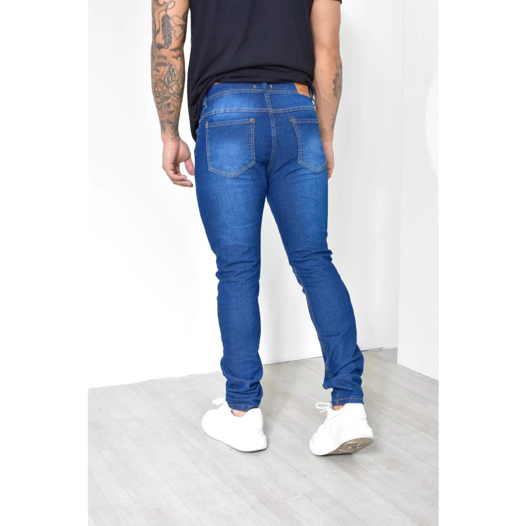 Calça Jeans Masculina Lavagem Média Tradicional Super Lançamento