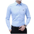 Camisa Social Masculina Manga Longa Slim Fit Casual Super Oferta