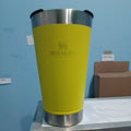 stainless steel thermal cup with opener and lid 473ml