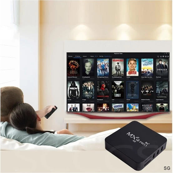 Tv Box Mxq Pro 4K 128gb/ 512gb Wifi 5G Android 11.1 Smart Tv