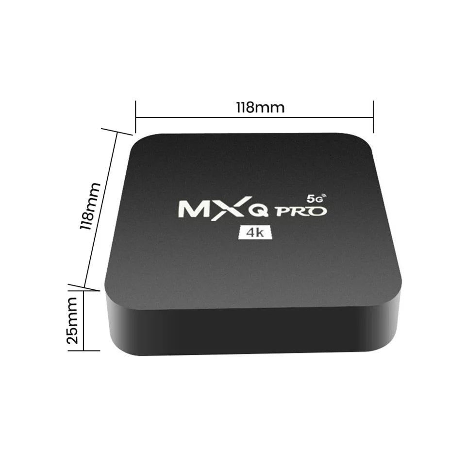 Tv Box Mxq Pro 4K 128gb/ 512gb Wifi 5G Android 11.1 Smart Tv