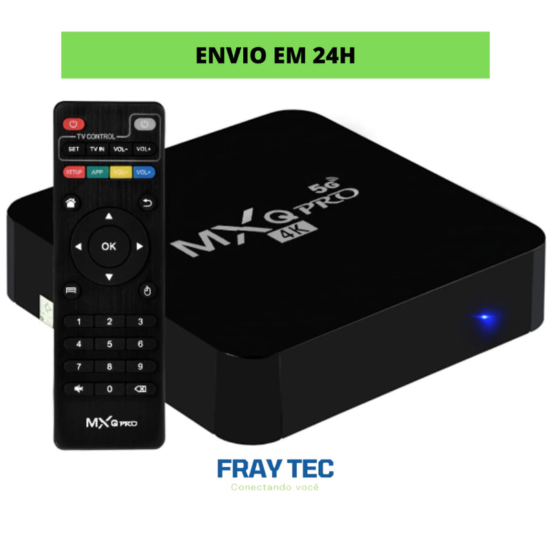 Tv Box Mxq Pro 4K 128gb/ 512gb Wifi 5G Android 11.1 Smart Tv