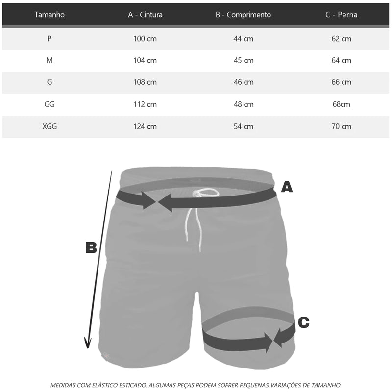 Tactel Men's Australian Flag Short with Pockets