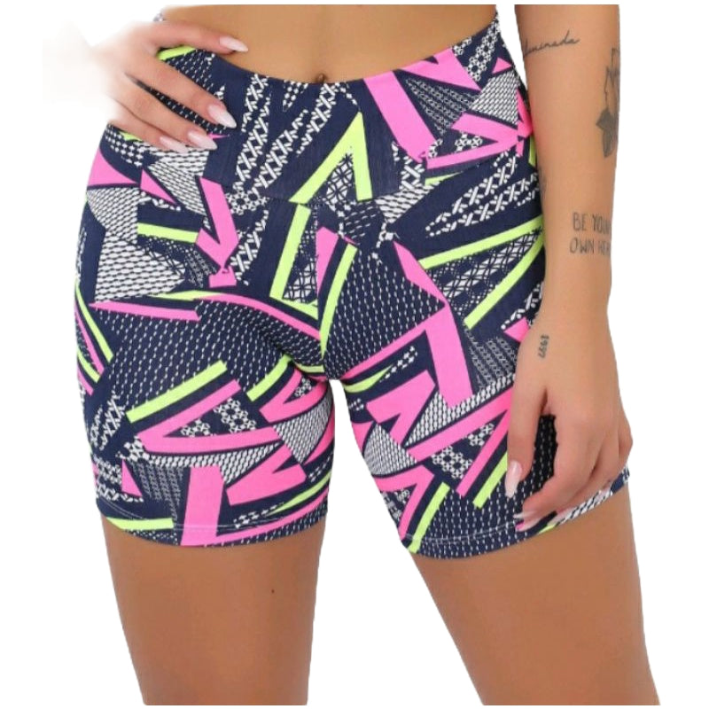 Kit 02 Shorts Femininos Meia Coxa Academia Bermuda Fitness