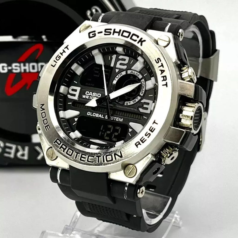 Relógio G shock caixa de aço Steel - a prova dágua