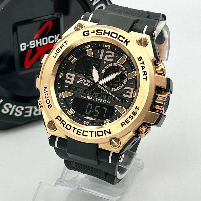 Relógio G shock caixa de aço Steel - a prova dágua