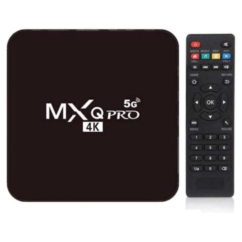 TV BOX MXQ PRO 4K 512GB Conversor Transforme Sua TV Em Smart Assista Filmes E Séries Com Este Aparelho