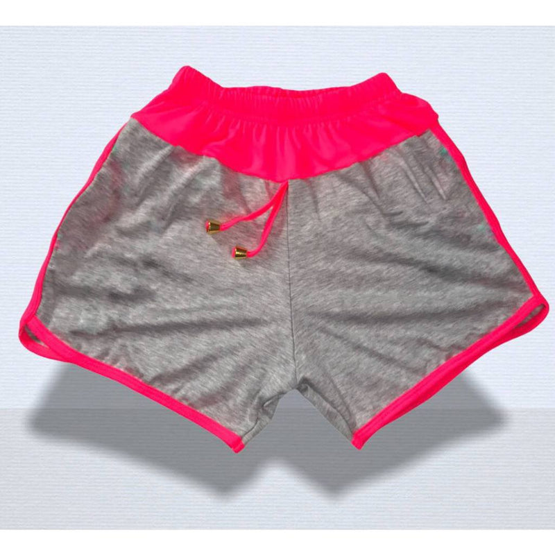 Short Feminino Confort Neon Academia Praia do P ao XG