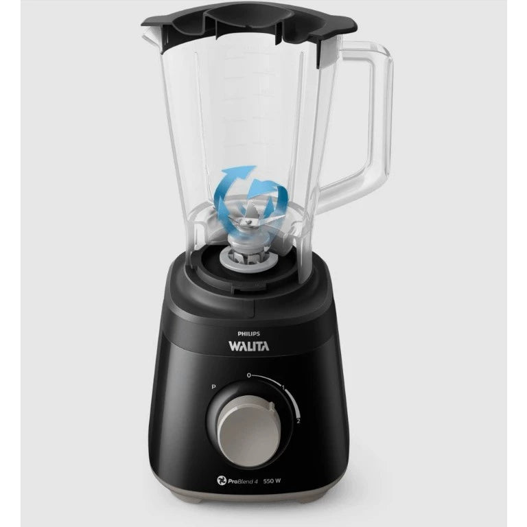 Philips Walita Daily Blender 2 Liter Grinds Ice 2 Speeds + Pulsar RI2110/91 Black or White