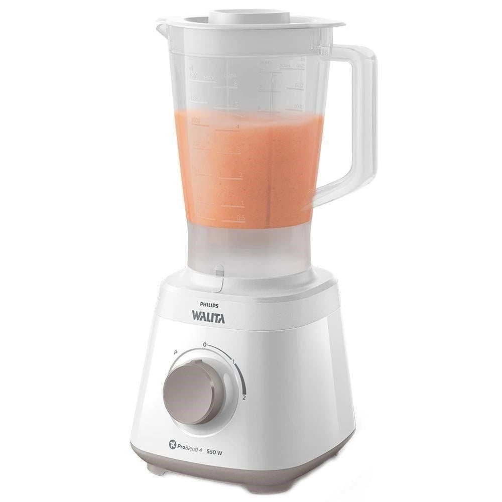 Philips Walita Daily Blender 2 Liter Grinds Ice 2 Speeds + Pulsar RI2110/91 Black or White