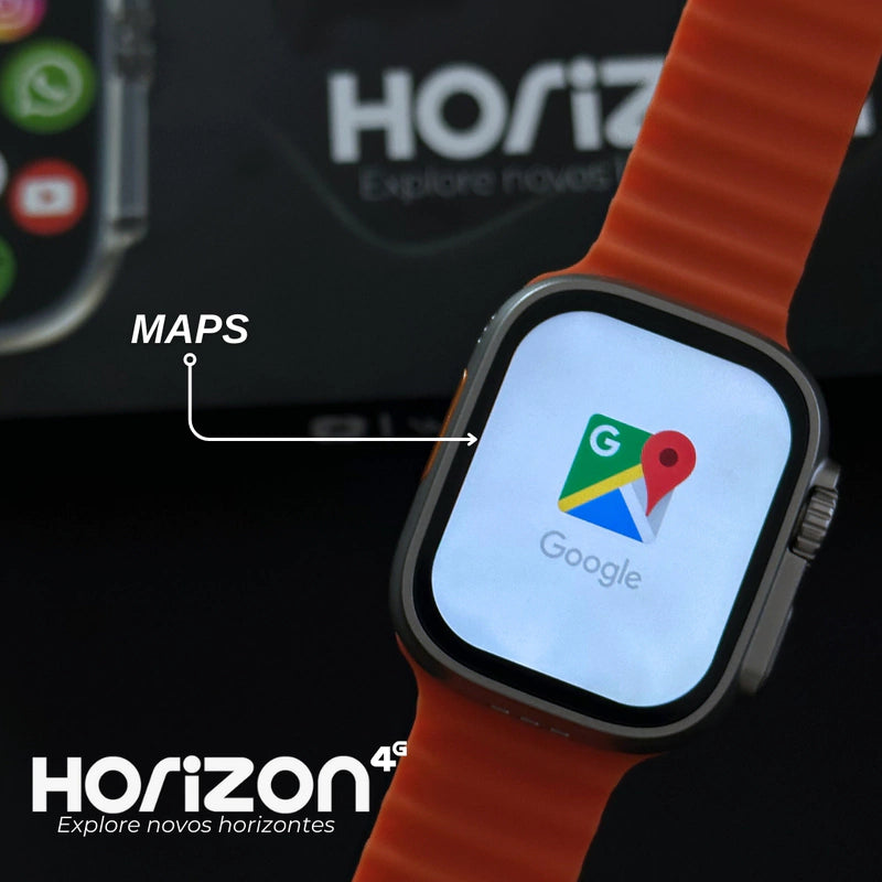 Smart Watch Horizon 4G Tela Amoled Com ChatGpt