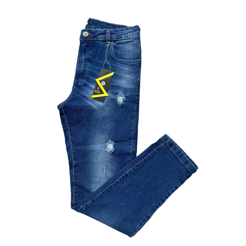 Calça Jeans Skinny Masculina Com Lycra Elastano