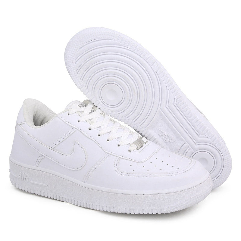 Unisex white/black sneakers from 34 to 43, immediate shipping!