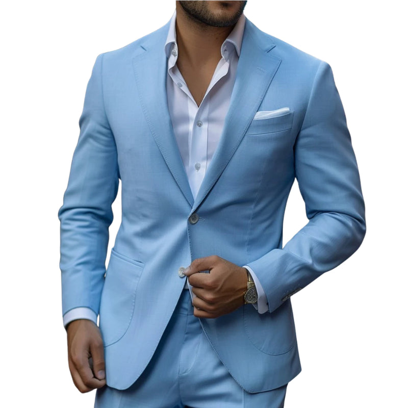 Terno Masculino Modelagem Slim (Blazer + Calça)