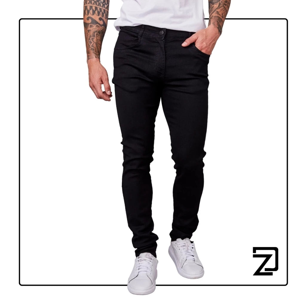 Calça Jeans Skinny Masculina Slim