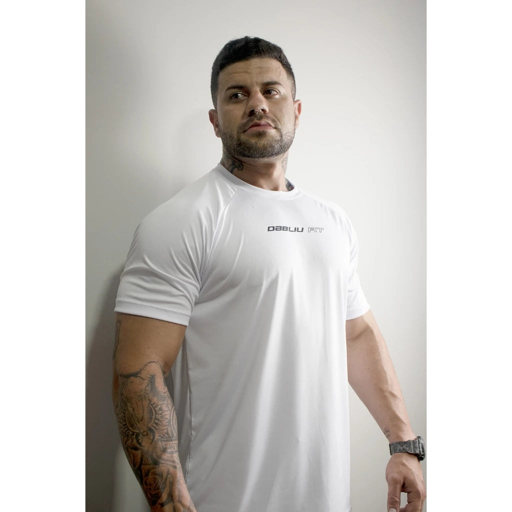 Kit 03 Camisas DRY FIT Basic Fit Academia Proteção  UV+35 Dabliu Fit