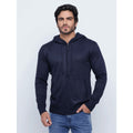 Casaco Masculino Moletom de Ziper Jaqueta Tricot Liso Blusa de Frio 3RD SD964