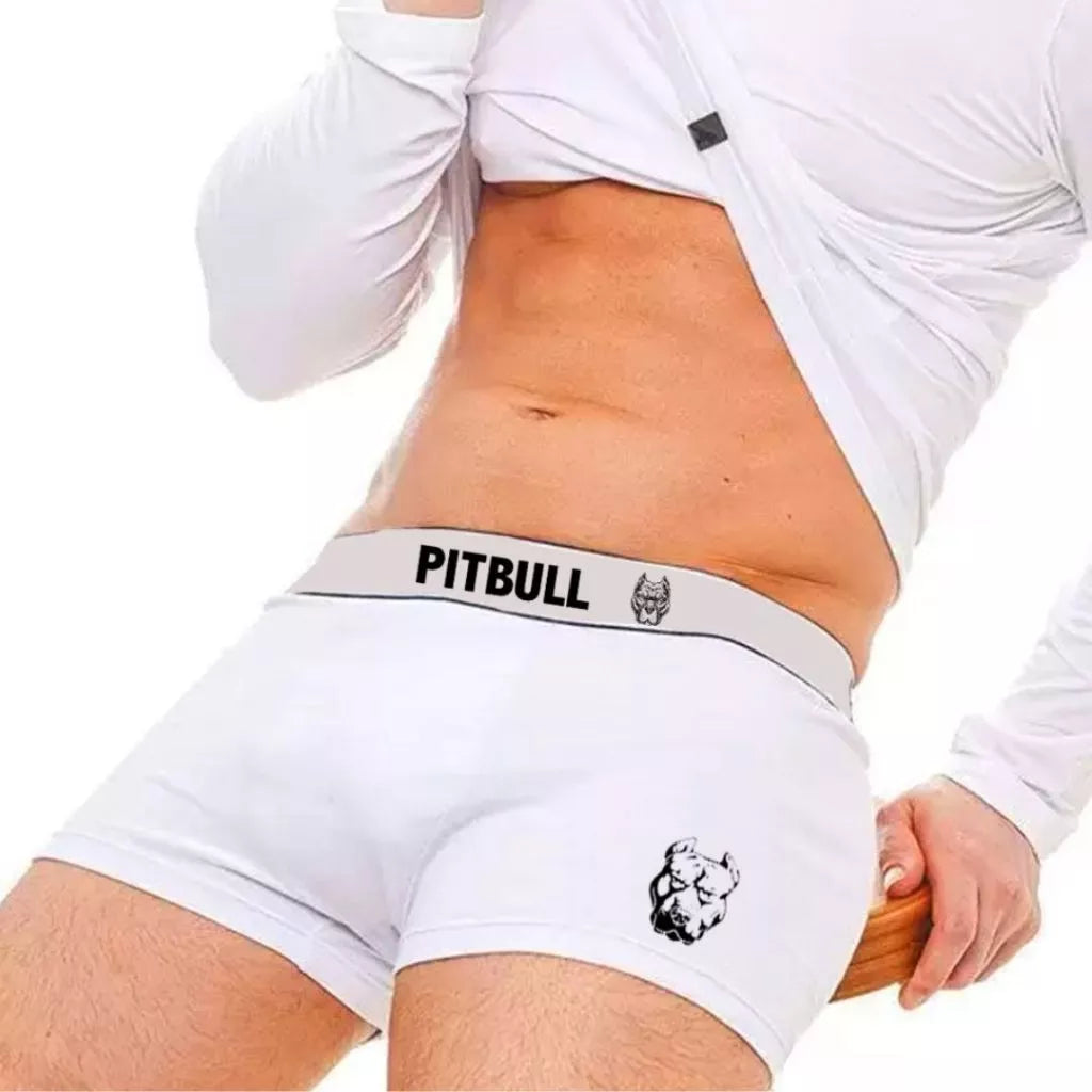 8 Cuecas Boxer Original PitBull Masculina - Coeca box  Masculino