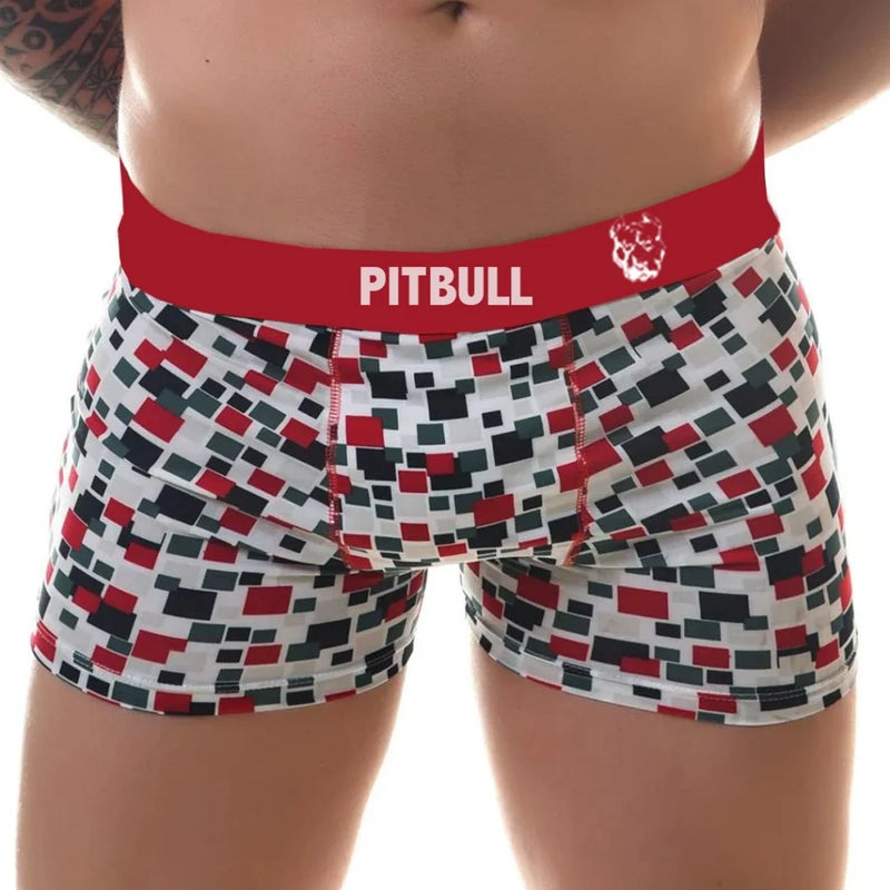 8 Cuecas Boxer Original PitBull Masculina - Coeca box  Masculino