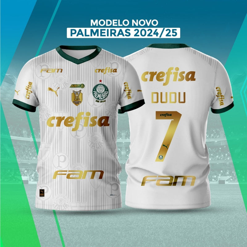 Camiseta Personalizada Manto do Palmeiras Masculina e Feminina