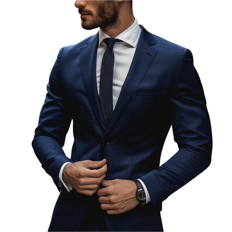 Terno Masculino Modelagem Slim (Blazer + Calça)