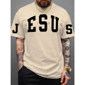 Camiseta Masculina Jesus Vive Moda Evangélica Camisa 100% Algodão