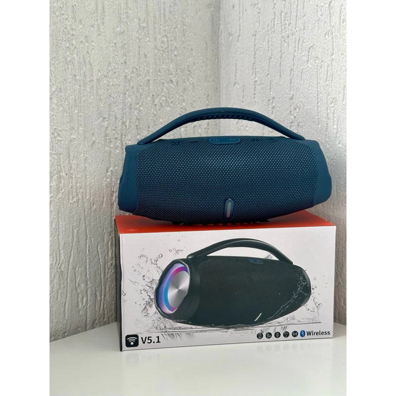 Caixa de som Grande Boombox 3 Portátil 80w 35cm