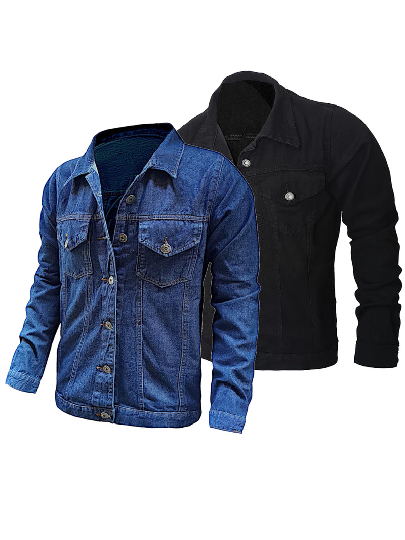 Jaqueta Jeans Masculina Denim