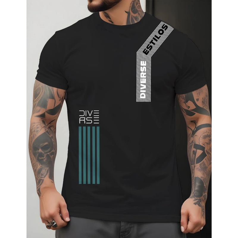 Camiseta T-Shirt Masculina Sport Diverse Estilos Street Wear Camisa Manfinity