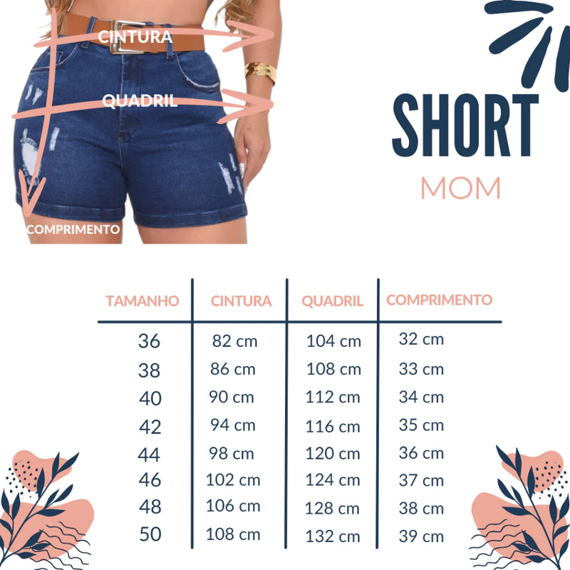 Short Jeans Feminino Premium: Elegância Confortável com Toque Moderno e Cinto Incluso