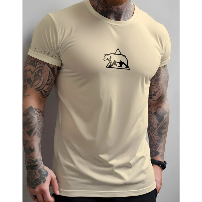 Camiseta Masculina DIVERSE ESTILOS Camisa Street Wear 100% Algodão Manfinity