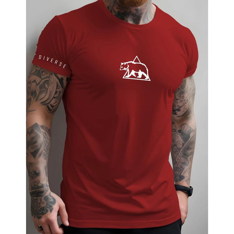 Camiseta Masculina DIVERSE ESTILOS Camisa Street Wear 100% Algodão Manfinity